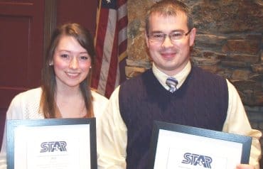 STAR Student And Teacher Recognized