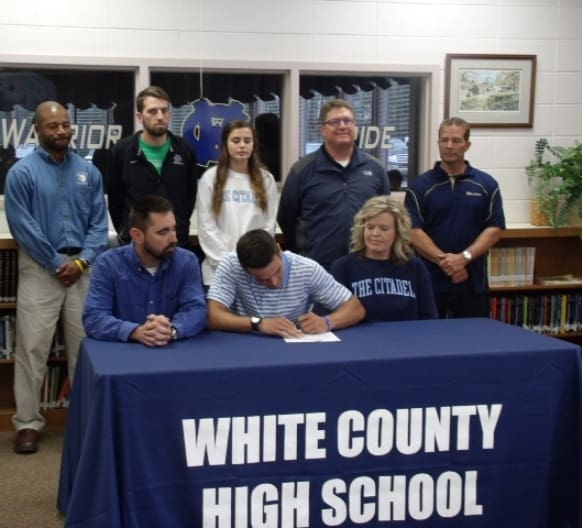 Three White County Seniors Sign Sports  Letters