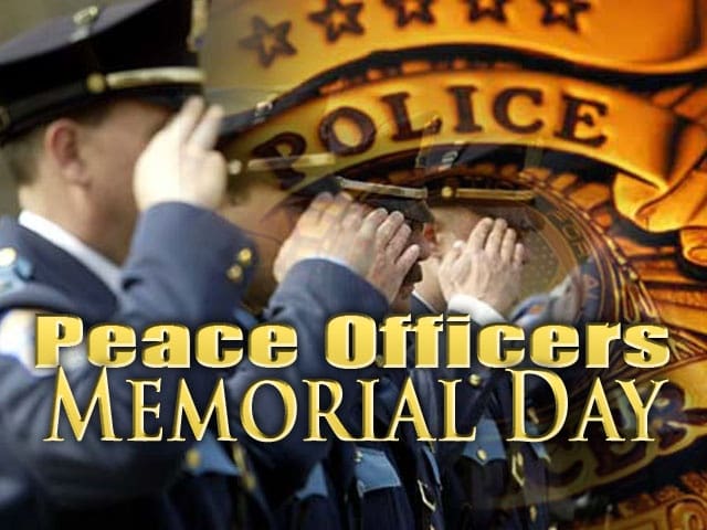 Peace Officers Memorial Day Friday