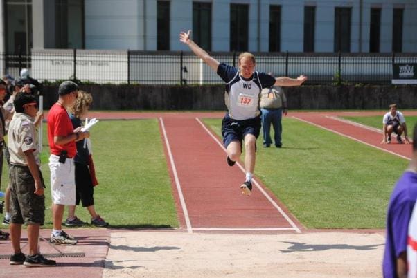 Carter Cruce  participating in State Special Olympics 