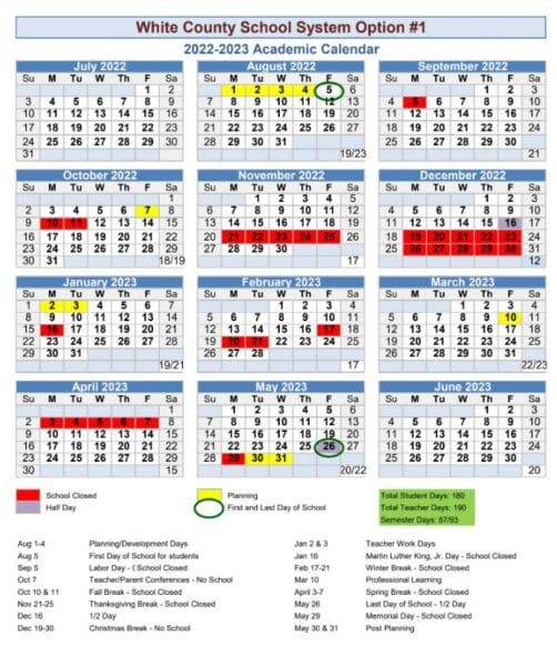 White County Schools Seeks Parent Input On School Calendars - WRWH