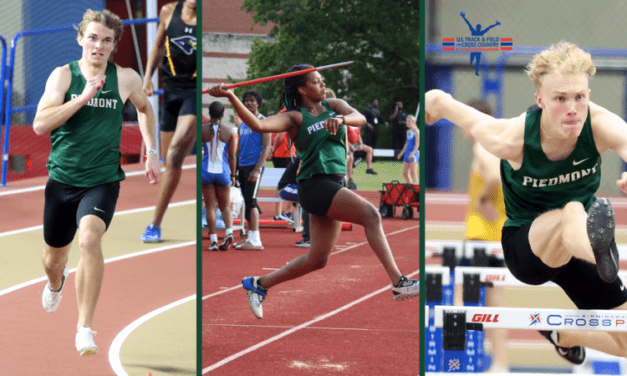 Three From Piedmont Track & Field Earn All-Region Honors