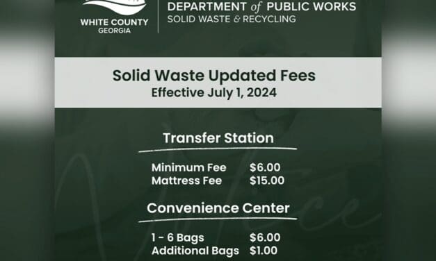 New Fees In Place For Solid Waste Disposal In White County